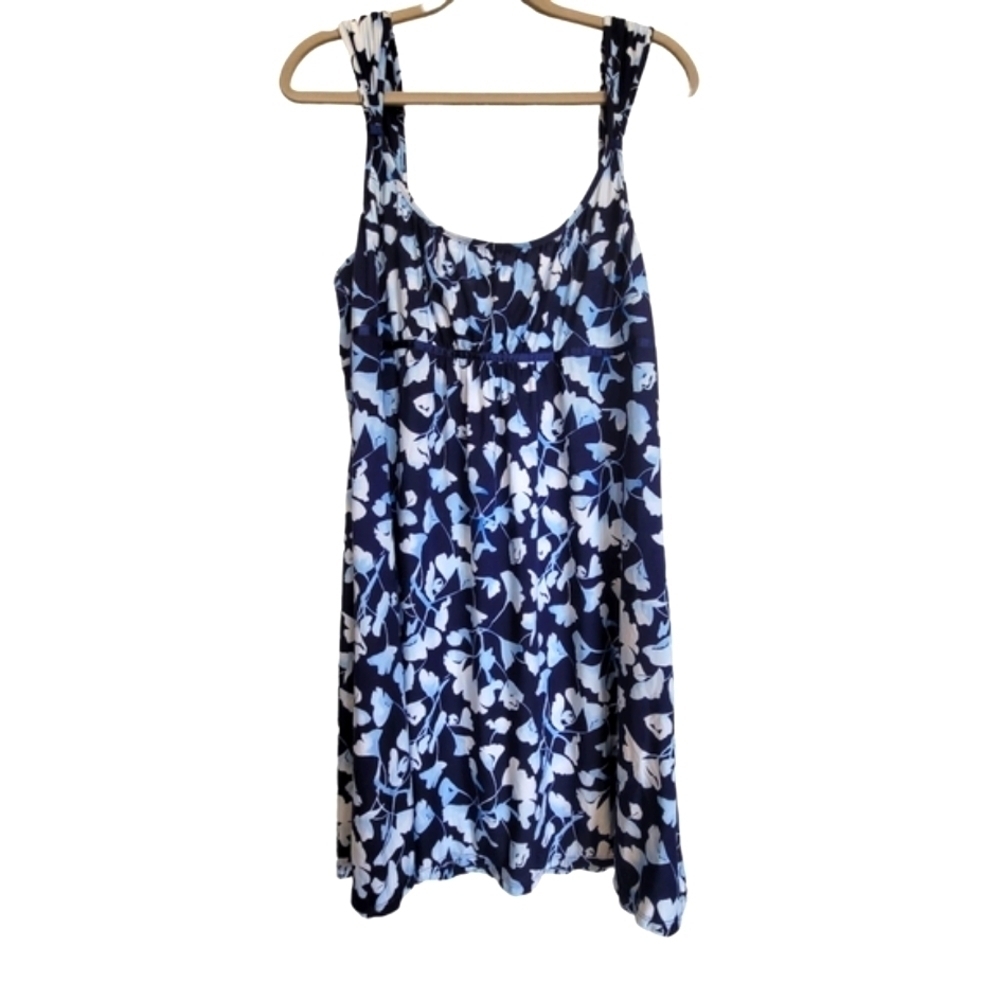 Alfani XL Floral Spaghetti Strapes Pajama Midi (above knee) Dress